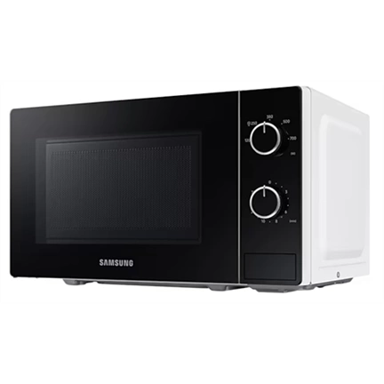 Samsung MS20A3010AH/EO szabadonálló solo mikrohullámú sütő üvegborítású ajtóval 20 L – fehér