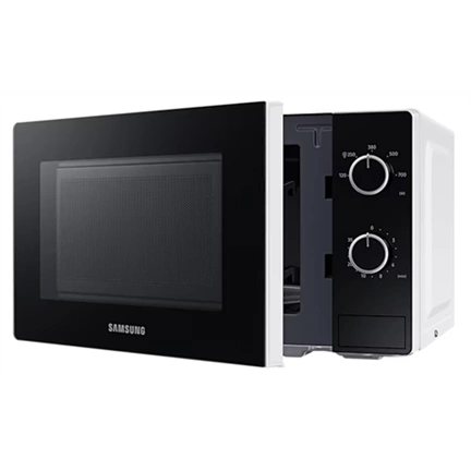 Samsung MS20A3010AH/EO szabadonálló solo mikrohullámú sütő üvegborítású ajtóval 20 L – fehér