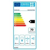 Samsung NK24C5070DS/UR páraelszívó mosható alumínium szűrővel, 600 mm