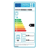 Samsung NV68A1140BK/OL beépíthető sütő katalitikus tisztítással 68 L, tiszta fekete