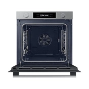 Samsung NV7B41301AS/U3 Bespoke beépíthető sütő teleszkópos sütősínnel 76 L, rozsdamentes acél