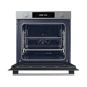 Samsung NV7B41301AS/U3 Bespoke beépíthető sütő teleszkópos sütősínnel 76 L, rozsdamentes acél