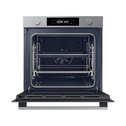 Samsung NV7B41301AS/U3 Bespoke beépíthető sütő teleszkópos sütősínnel 76 L, rozsdamentes acél