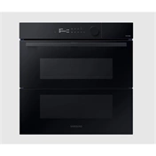 Samsung NV7B5775WAK/U3 Bespoke beépíthető sütő Dual Cook flex ajtóval 76 L, tiszta fekete