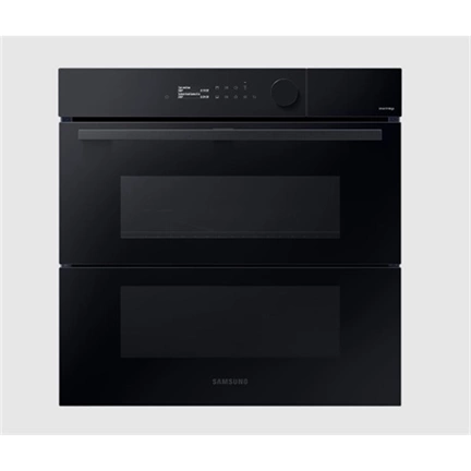 Samsung NV7B5775WAK/U3 Bespoke beépíthető sütő Dual Cook flex ajtóval 76 L, tiszta fekete