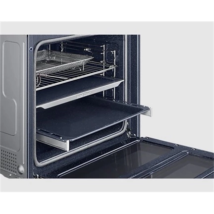 Samsung NV7B5775WAK/U3 Bespoke beépíthető sütő Dual Cook flex ajtóval 76 L, tiszta fekete
