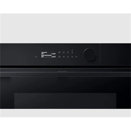 Samsung NV7B5775WAK/U3 Bespoke beépíthető sütő Dual Cook flex ajtóval 76 L, tiszta fekete
