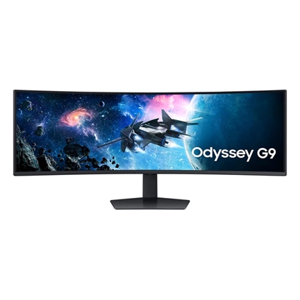 Samsung Odyssey G95C LS49CG950EUXEN 49" ívelt VA LED gaming monitor fekete 240Hz FreeSync Premium Pro