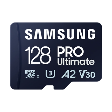 Samsung Pro Ultimate memóriakártya microSDXC, UHS-I, U3, V30, A2, 200/130MB/s, 128GB