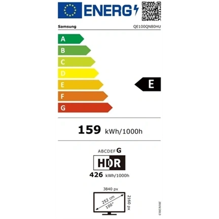 Samsung QE100QN80HUXXH Neo QLED 4K UHD Smart TV, 254 cm