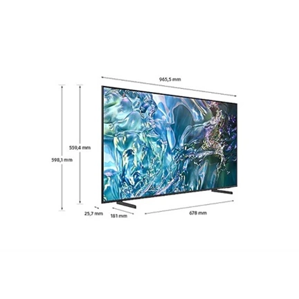 Samsung QE43Q60DAUXXH televízió - 43" QLED 4K Q60D Smart TV (2024)