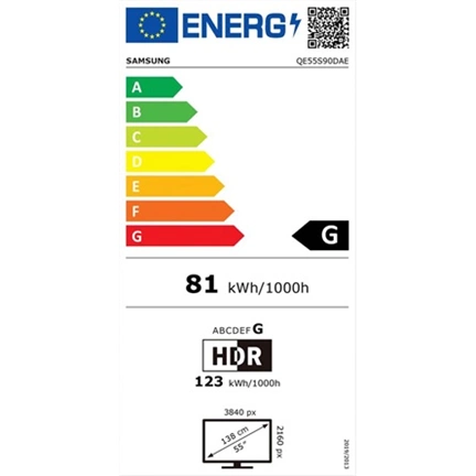 Samsung QE55S90DAEXXH televízió - 55" OLED 4K S90D Smart AI TV (2024)