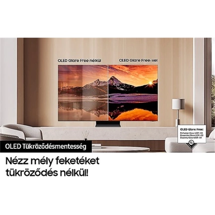 Samsung QE55S95DATXXH televízió - 55" OLED 4K S95D Smart AI TV (2024)