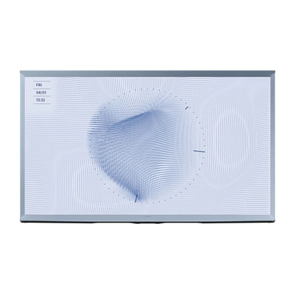 Samsung 65" The Serif QLED 4K LS01B Smart TV 360 fokos kialakítással - Pamut kék