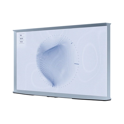 Samsung 65" The Serif QLED 4K LS01B Smart TV 360 fokos kialakítással - Pamut kék