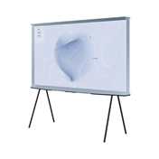Samsung 65" The Serif QLED 4K LS01B Smart TV 360 fokos kialakítással - Pamut kék