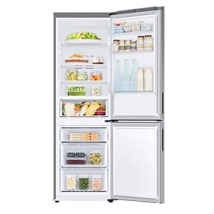 Samsung RB33B610ESA/EF alulfagyasztós hűtőszekrény SpaceMax™ technológiával 344 L, fémes grafit