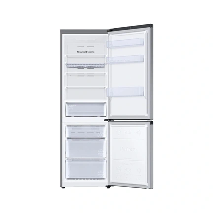 Samsung RB34C672DSA/EF alulfagyasztós hűtőszekrény beépített Wi-fi-vel 344 L, ezüst
