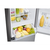 Samsung RB34C672DSA/EF alulfagyasztós hűtőszekrény beépített Wi-fi-vel 344 L, ezüst