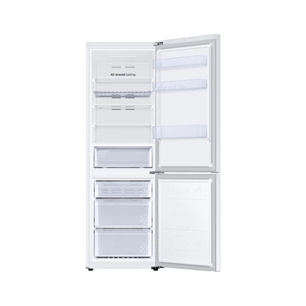 Samsung RB34C672DWW/EF alulfagyasztós hűtőszekrény Wi-fi-vel 344 L, fehér