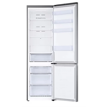 Samsung RB38C600CS9/EF alulfagyasztós hűtőszekrény SmartThings AI energia funkcióval 390 L, inox