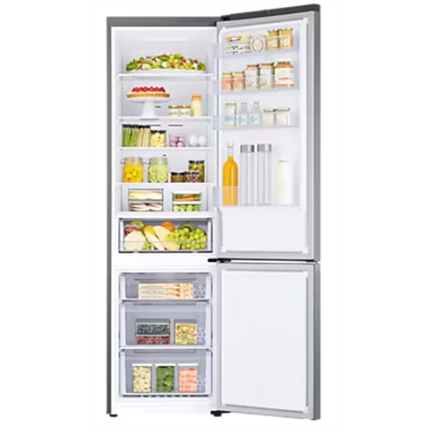 Samsung RB38C600CS9/EF alulfagyasztós hűtőszekrény SmartThings AI energia funkcióval 390 L, inox