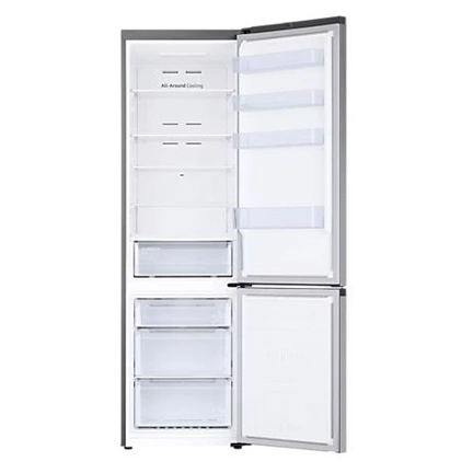 Samsung RB38C600ESA/EF alulfagyasztós hűtőszekrény körkörös hűtés technológiával 390 L, fémes grafit