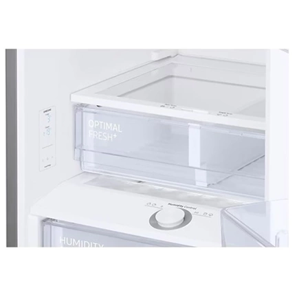 Samsung RB38C603DB1/EF alulfagyasztós hűtőszekrény beépített Wi-fi-vel 390 L, fekete grafit