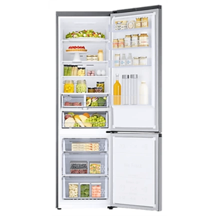 Samsung RB38C603DSA/EF alulfagyasztós hűtőszekrény beépített Wi-fi-vel 390 L, fémes grafit