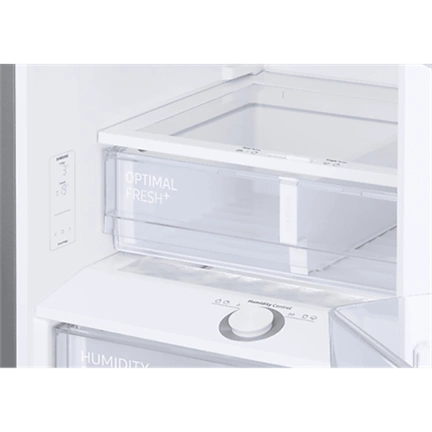 Samsung RB38C603DSA/EF alulfagyasztós hűtőszekrény beépített Wi-fi-vel 390 L, fémes grafit