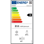 Samsung RB38C634DSA/EF alulfagyasztós hűtő