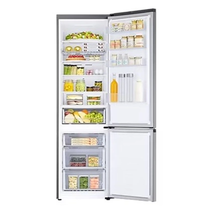 Samsung RB38C672CSA/EF alulfagyasztós hűtőszekrény beépített Wi-fi-vel 390 L, fémes grafit