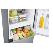 Samsung RB38C672CSA/EF alulfagyasztós hűtőszekrény beépített Wi-fi-vel 390 L, fémes grafit