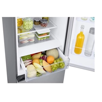 Samsung RB38C672CSA/EF alulfagyasztós hűtőszekrény beépített Wi-fi-vel 390 L, fémes grafit