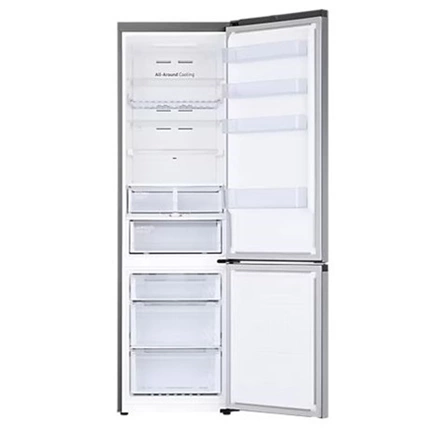 Samsung RB38C676DSA/EF alulfagyasztós hűtőszekrény beépített Wi-fi-vel 390 L, fémes grafit