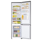 Samsung RB38C676DSA/EF alulfagyasztós hűtőszekrény beépített Wi-fi-vel 390 L, fémes grafit