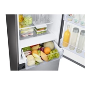 Samsung RB38C6B1DS9/EF Bespoke alulfagyasztós hűtőszekrény Wi-fi-vel 390 L, inox