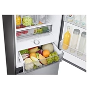 Samsung RB38C7B6AS9/EF Bespoke alulfagyasztós hűtőszekrény beépített Wi-fi-vel 387 L, inox