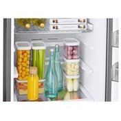 Samsung RB38C7B6AS9/EF Bespoke alulfagyasztós hűtőszekrény beépített Wi-fi-vel 387 L, inox
