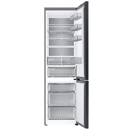 Samsung RB38C7B6D22/EF Bespoke alulfagyasztós hűtőszekrény Wi-fi-vel 390 L, tiszta fekete