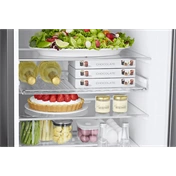 Samsung RB38C7B6D22/EF Bespoke alulfagyasztós hűtőszekrény Wi-fi-vel 390 L, tiszta fekete