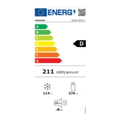 Samsung RB38C7B6D22/EF Bespoke alulfagyasztós hűtőszekrény Wi-fi-vel 390 L, tiszta fekete