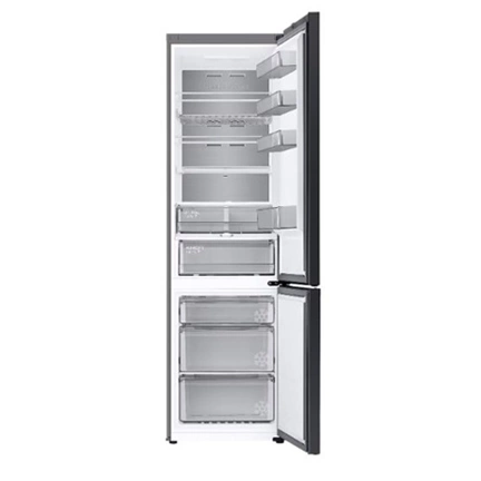 Samsung RB38C7B6DB1/EF Bespoke alulfagyasztós hűtőszekrény Wi-fi-vel 390 L, fekete grafit