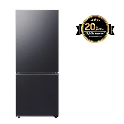 Samsung RB50DG602EB1EO széles alulfagyasztós hűtőszekrény SmartThings AI Energia üzemmóddal 508 L, fekete