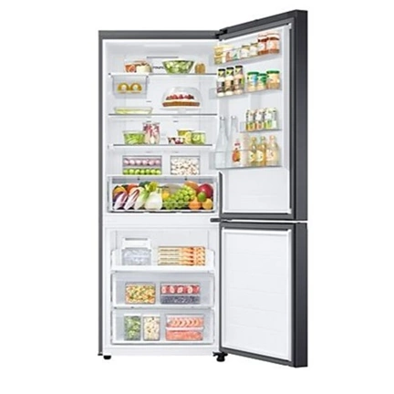 Samsung RB50DG602EB1EO széles alulfagyasztós hűtőszekrény SmartThings AI Energia üzemmóddal 508 L, fekete