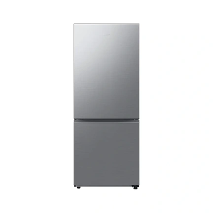 Samsung RB50DG602ES9EO széles alulfagyasztós hűtőszekrény SmartThings AI Energia üzemmóddal 508 L, kifinomult inox