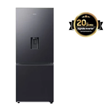 Samsung RB50DG632EB1EO széles alulfagyasztós hűtőszekrény SmartThings AI Energia üzemmóddal 505 L, fekete