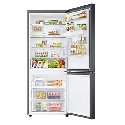 Samsung RB50DG632EB1EO széles alulfagyasztós hűtőszekrény SmartThings AI Energia üzemmóddal 505 L, fekete