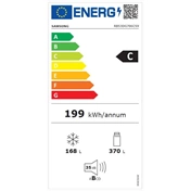 Samsung RB53DG706CS9EO alulfagyasztós hűtőszekrény AI energia üzemmóddal 538 L, inox