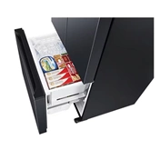 Samsung RF50C530EB1/EO francia ajtós hűtőszekrény Twin Cooling Plus™ technológiával 495 L, fekete